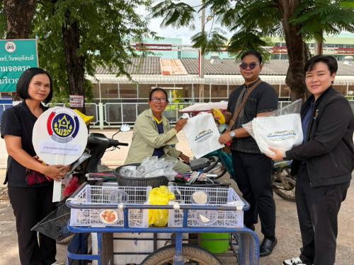 📢สพอ.แก้งคร้อ : เมืองน่าอยู่ ผู้คนน่ารัก  ส่งเสริมและสนับสนุนการขับเคลื่อนตลาดนัดคนไทยยิ้มได้